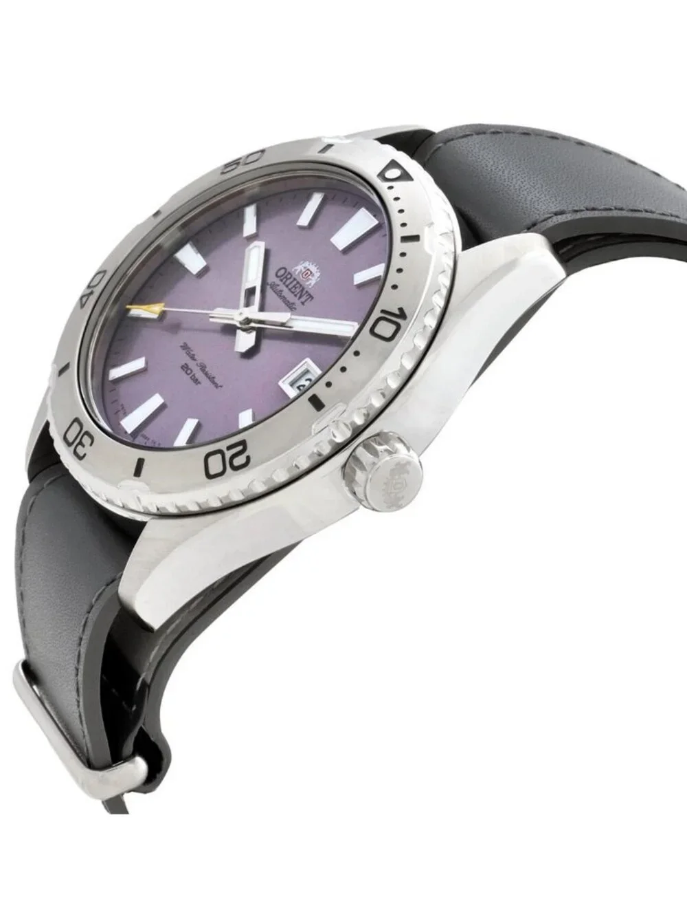NWT Orient Sport Automatic Lilac Dial Men's Watch